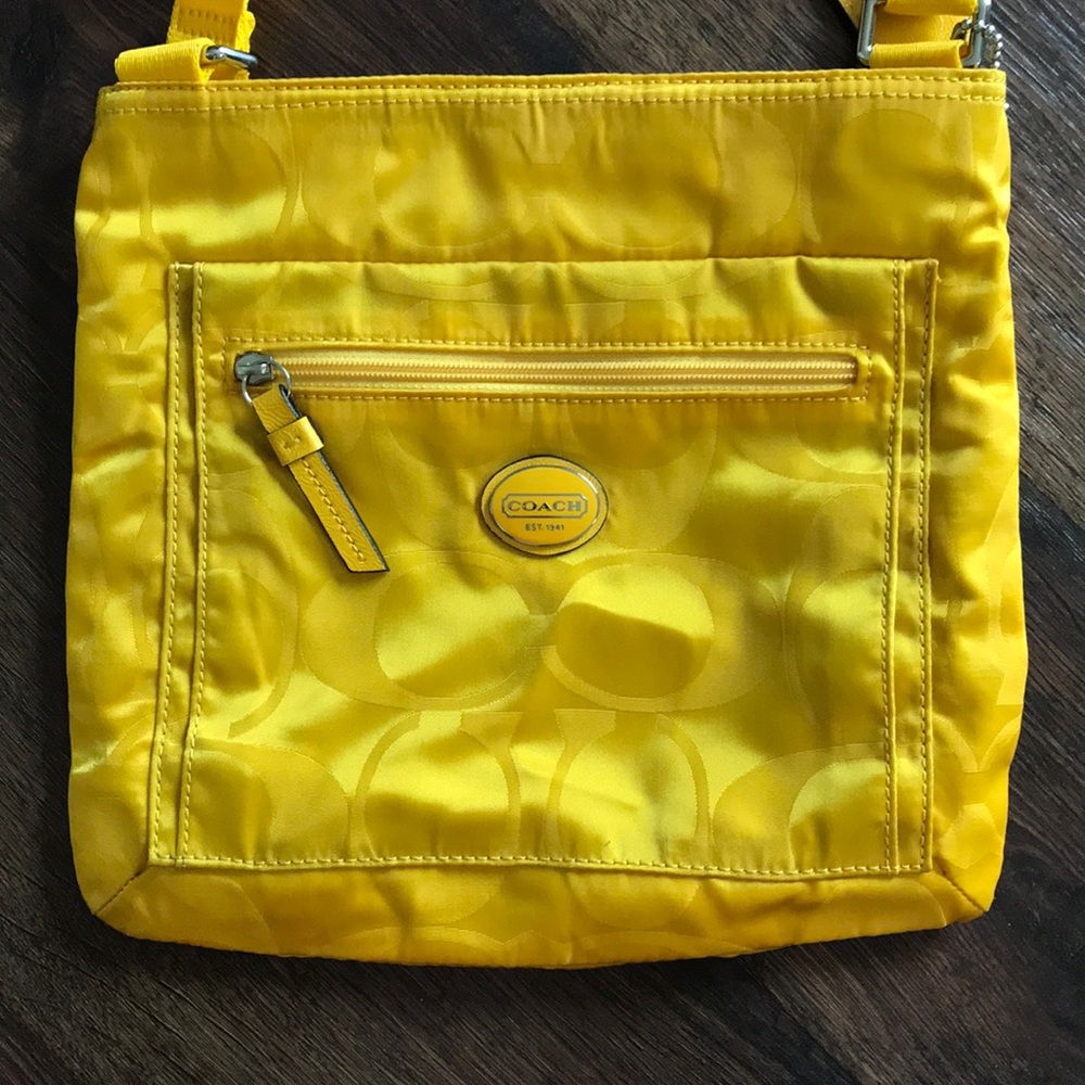 Yellow Coach purse